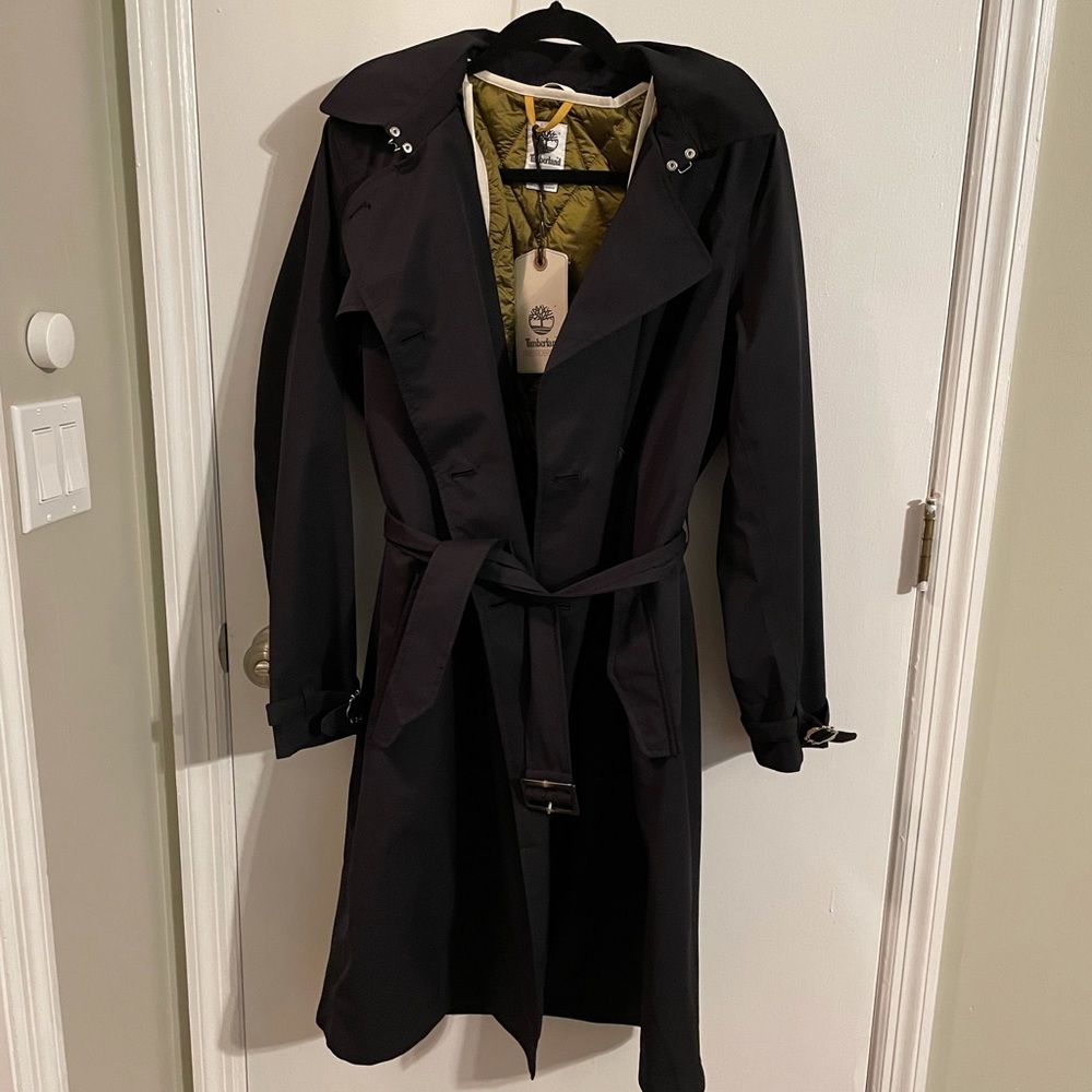 Timberland trench coat / rain coat